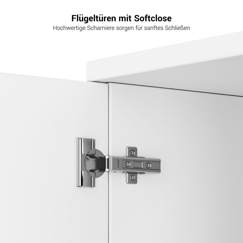 Contatore di accoglienza Novum | 2000-2400 mm, illuminazione a LED multicolore, bianco