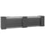 NOVUM Empfangstheke | 3600 - 4400 mm, Multicolor-LED-Beleuchtung, Anthrazit