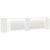 NOVUM Empfangstheke | 3600 - 4400 mm, Multicolor-LED-Beleuchtung, Weiß