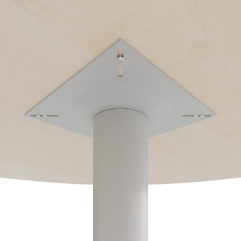 OPTIMA Conference table | Round, Ø800-1200 mm, Maple  - 3 Main Image