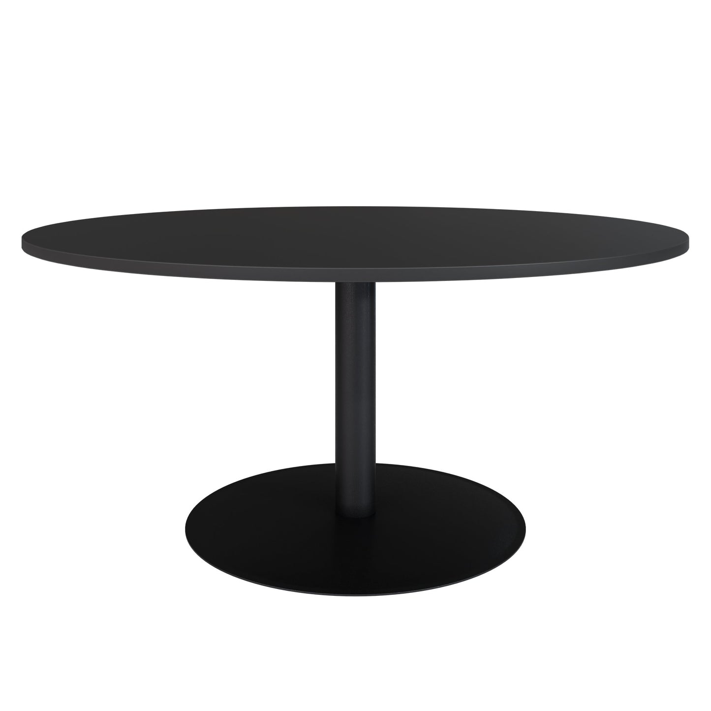 OPTIMA Besprechungstisch | Rund, Ø800-1200 mm, Anthrazit