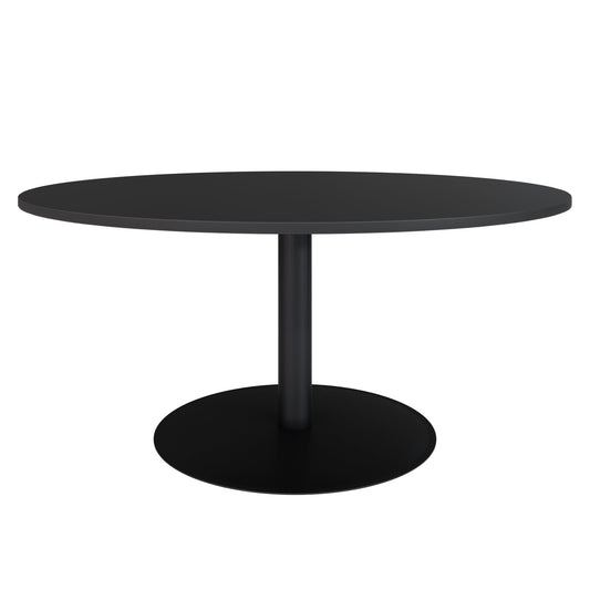 OPTIMA Besprechungstisch | Rund, Ø800-1200 mm, Anthrazit