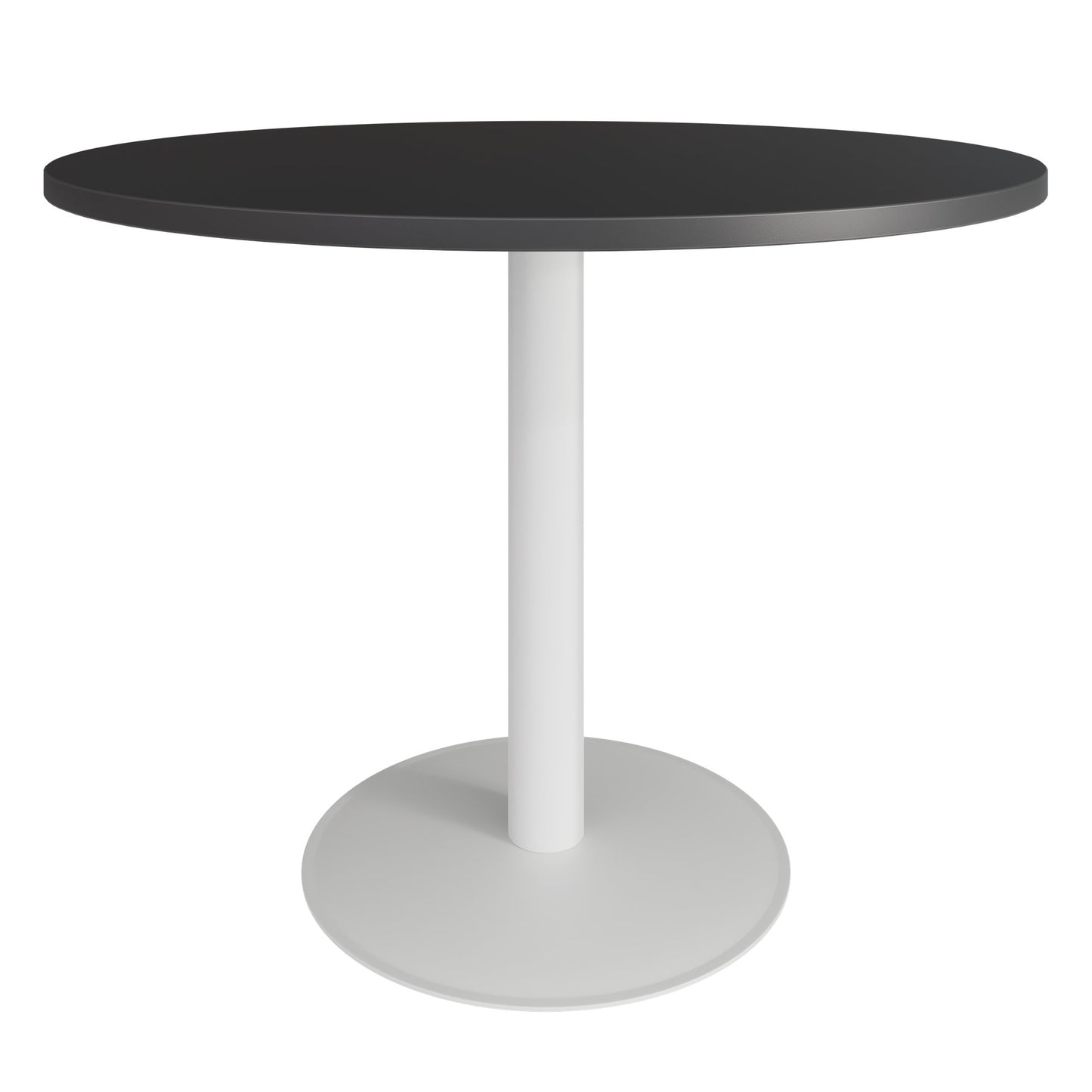 OPTIMA Besprechungstisch | Rund, Ø800-1200 mm, Anthrazit