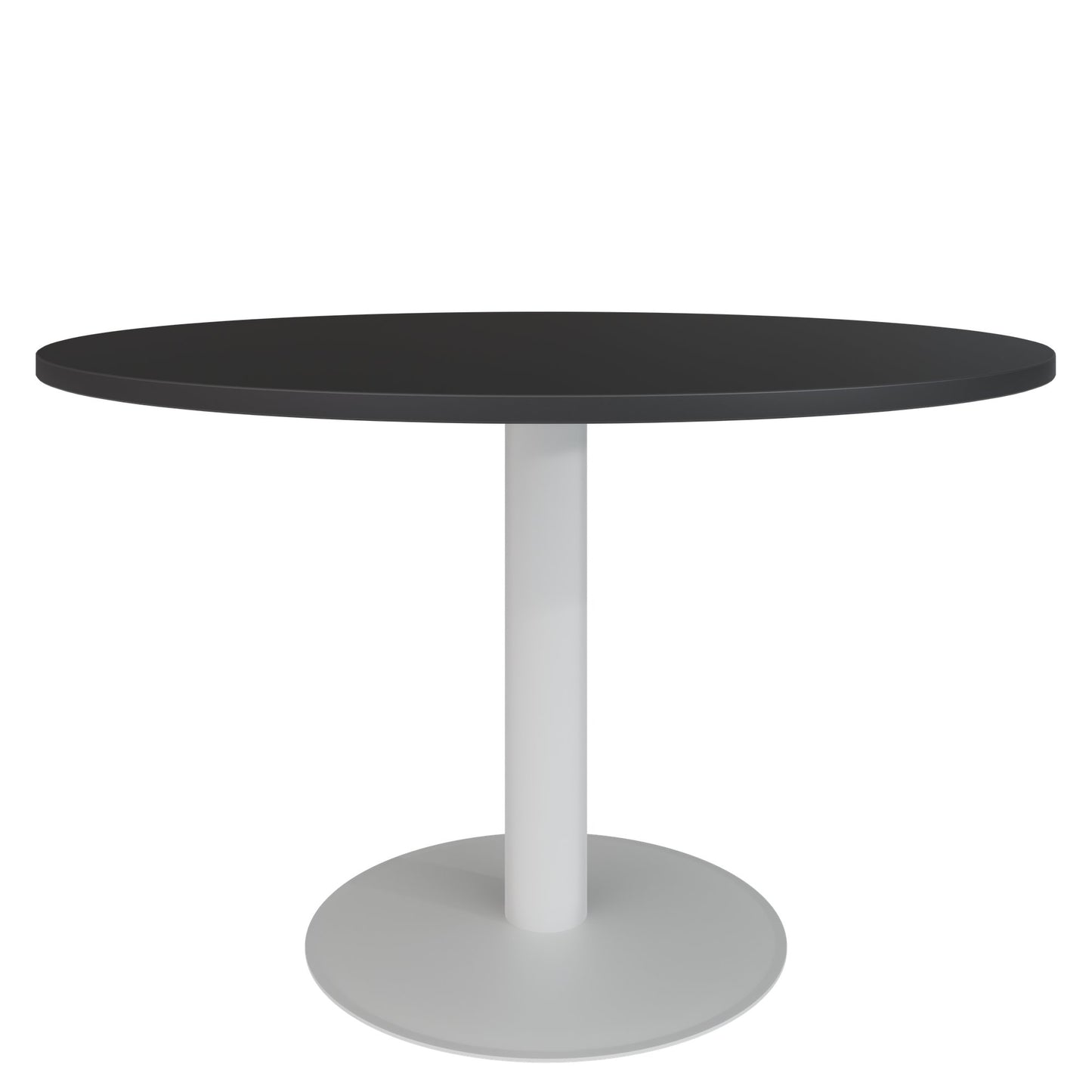 OPTIMA Besprechungstisch | Rund, Ø800-1200 mm, Anthrazit