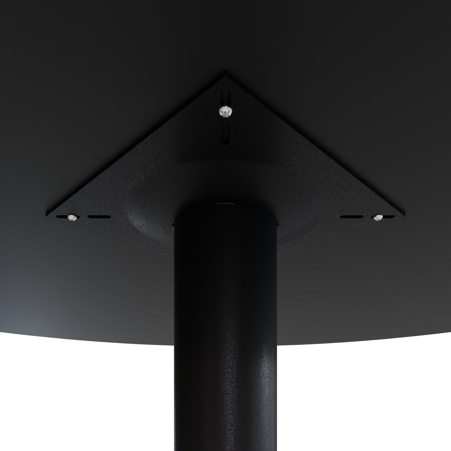 OPTIMA Besprechungstisch | Rund, Ø800-1200 mm, Anthrazit