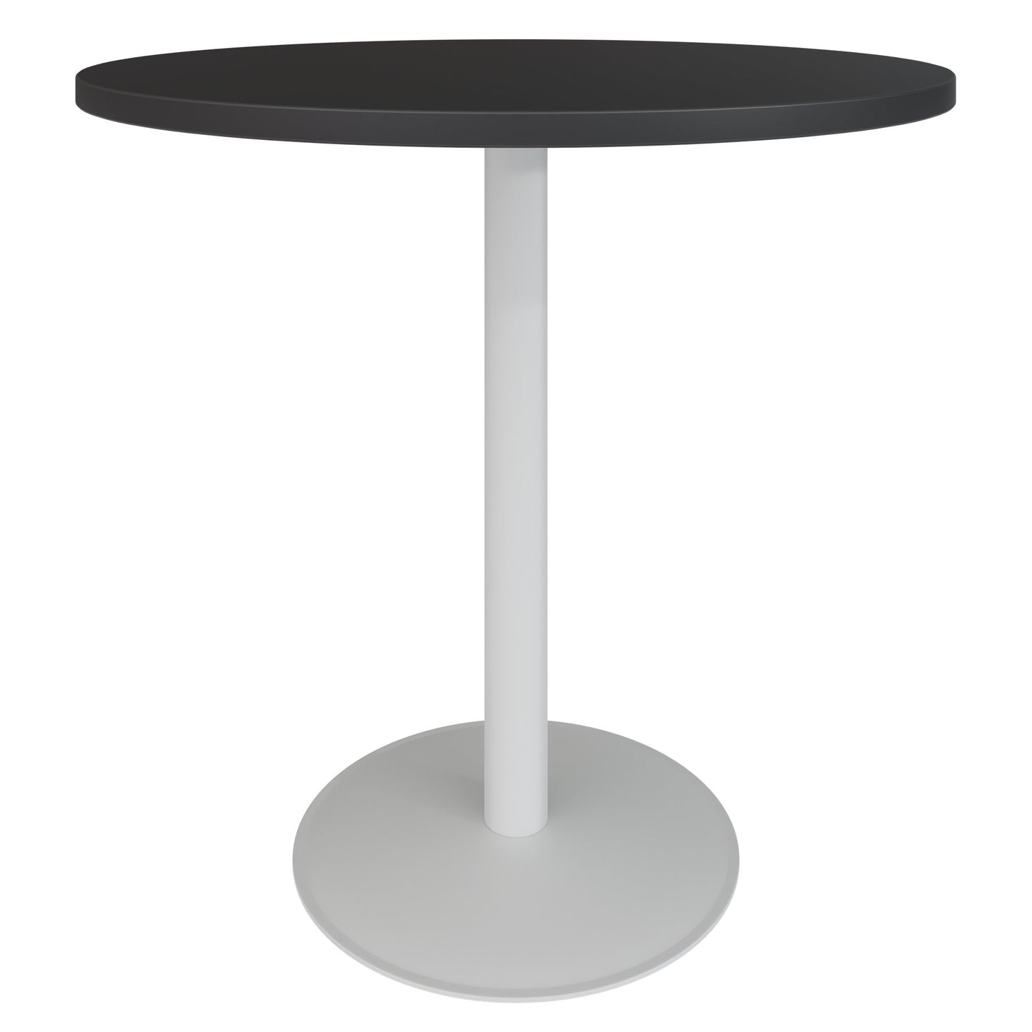 OPTIMA Besprechungstisch | Rund, Ø800-1200 mm, Anthrazit