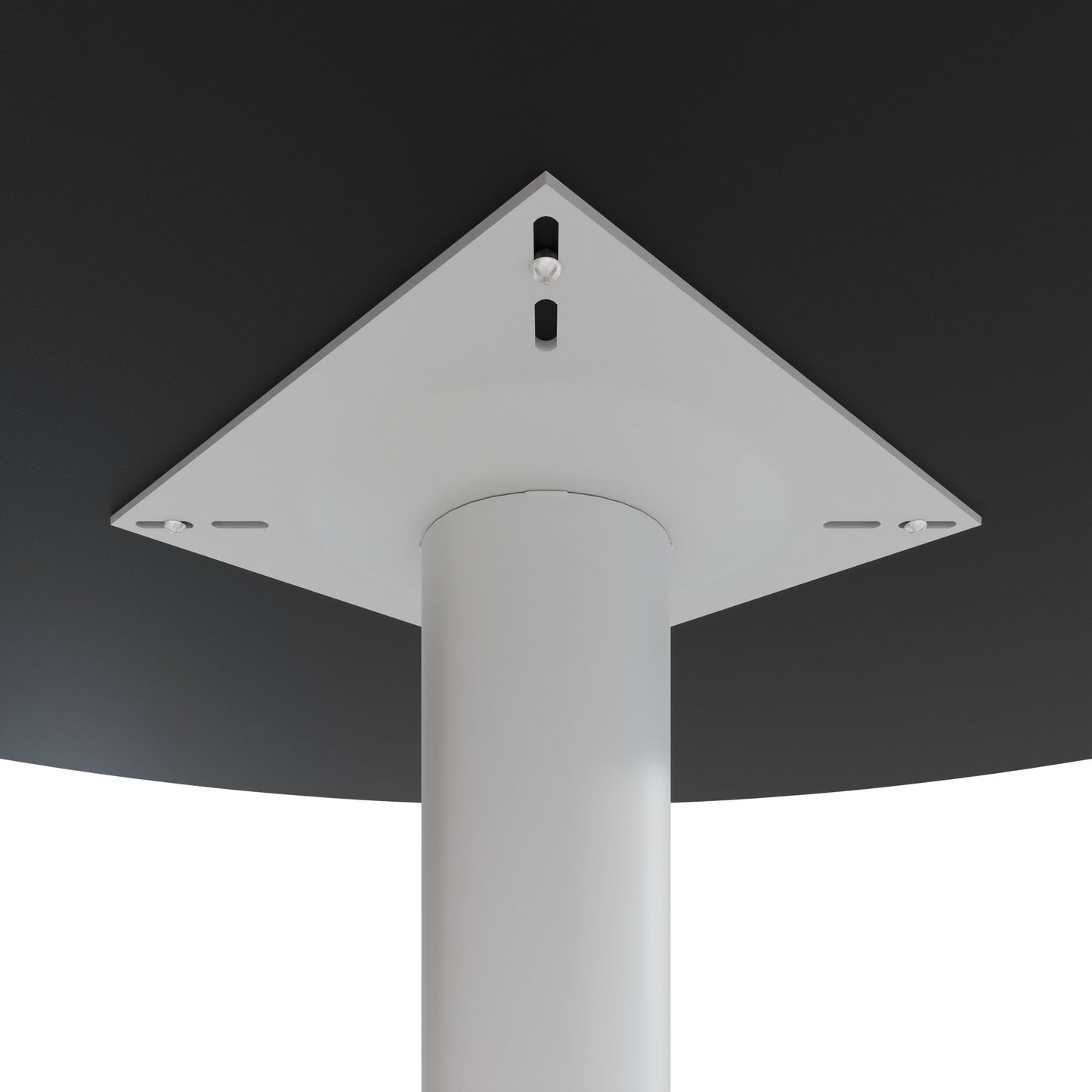 OPTIMA Besprechungstisch | Rund, Ø800-1200 mm, Anthrazit