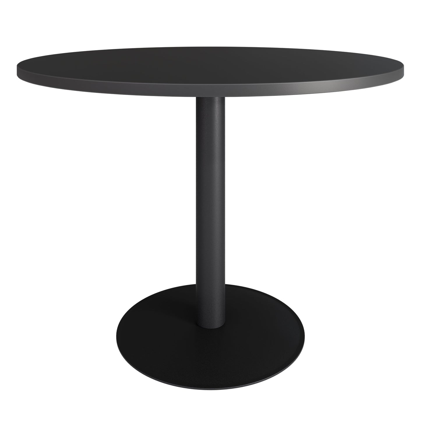 OPTIMA Besprechungstisch | Rund, Ø800-1200 mm, Anthrazit