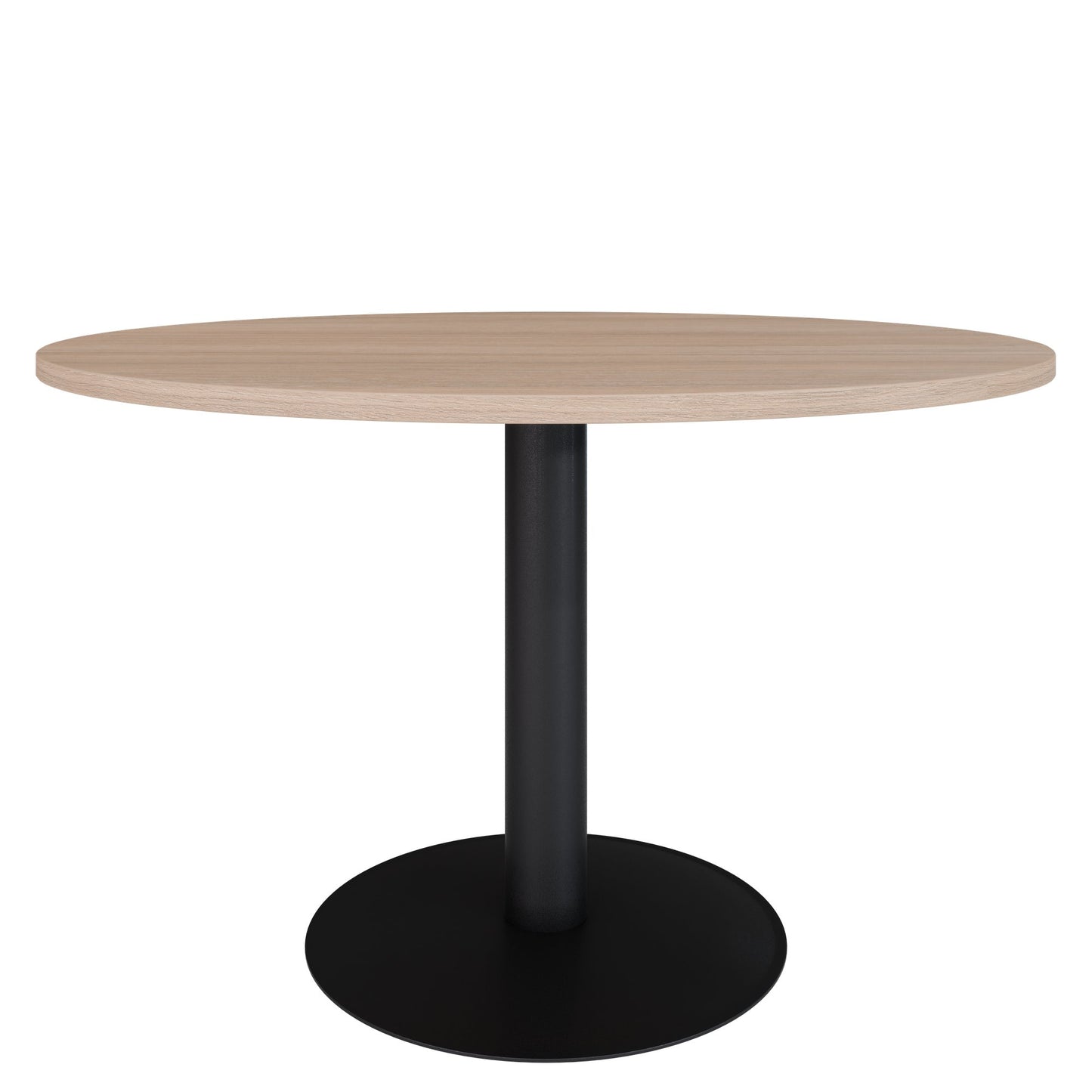 OPTIMA Besprechungstisch | Rund, Ø800-1500 mm, Bernsteineiche