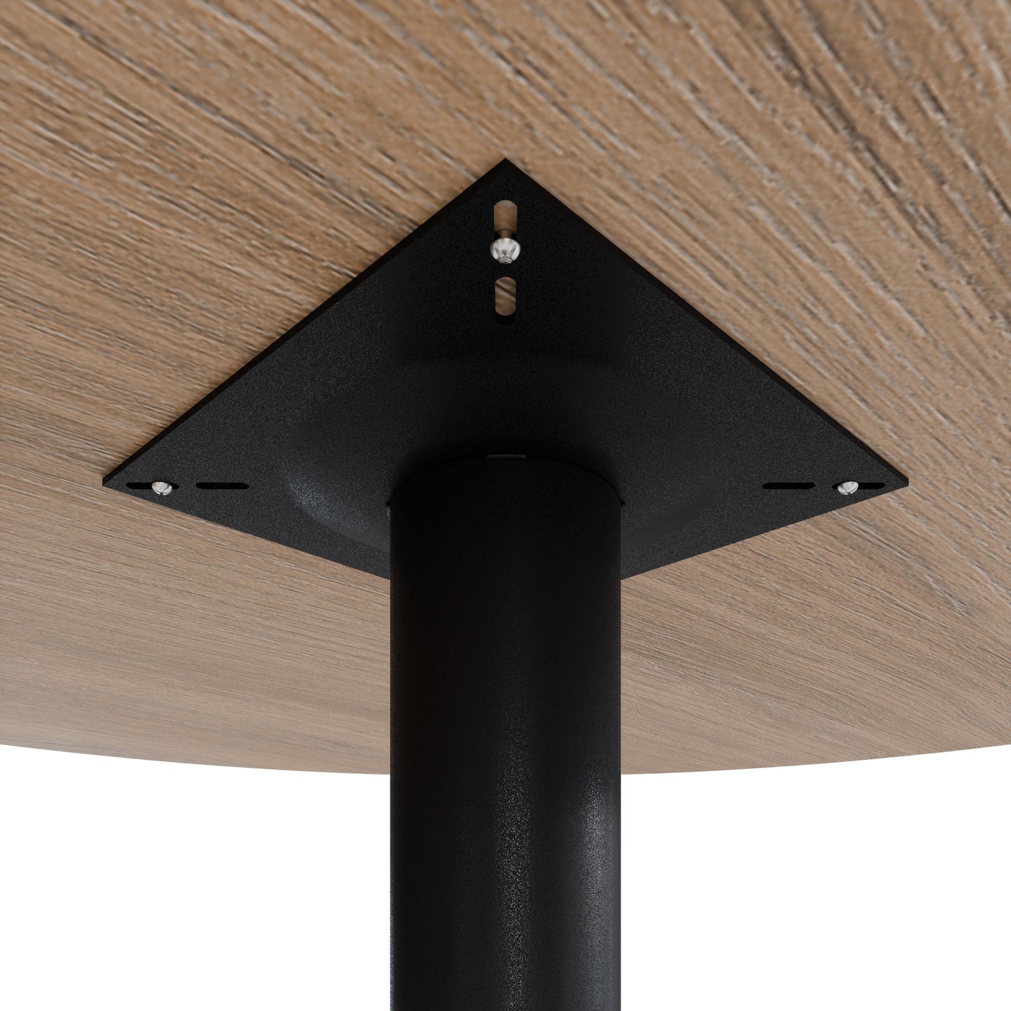 OPTIMA Besprechungstisch | Rund, Ø800-1500 mm, Bernsteineiche