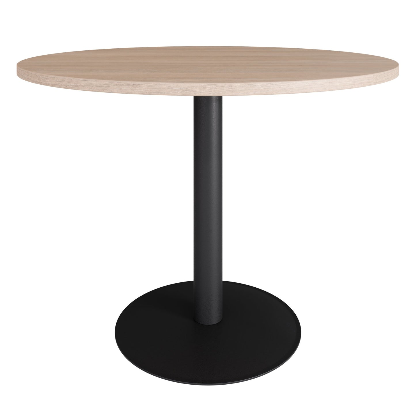 OPTIMA Besprechungstisch | Rund, Ø800-1500 mm, Bernsteineiche