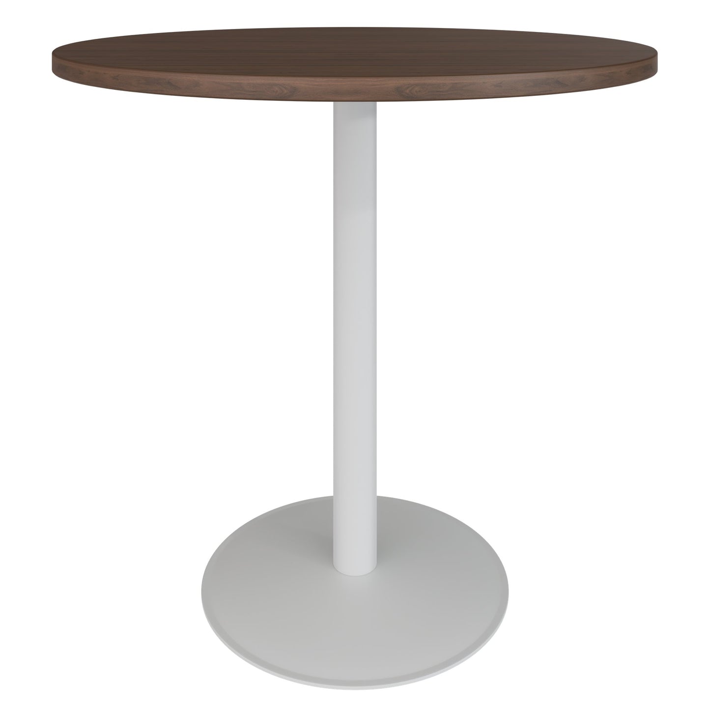 OPTIMA Besprechungstisch | Rund, Ø800-1200 mm, Nussbaum