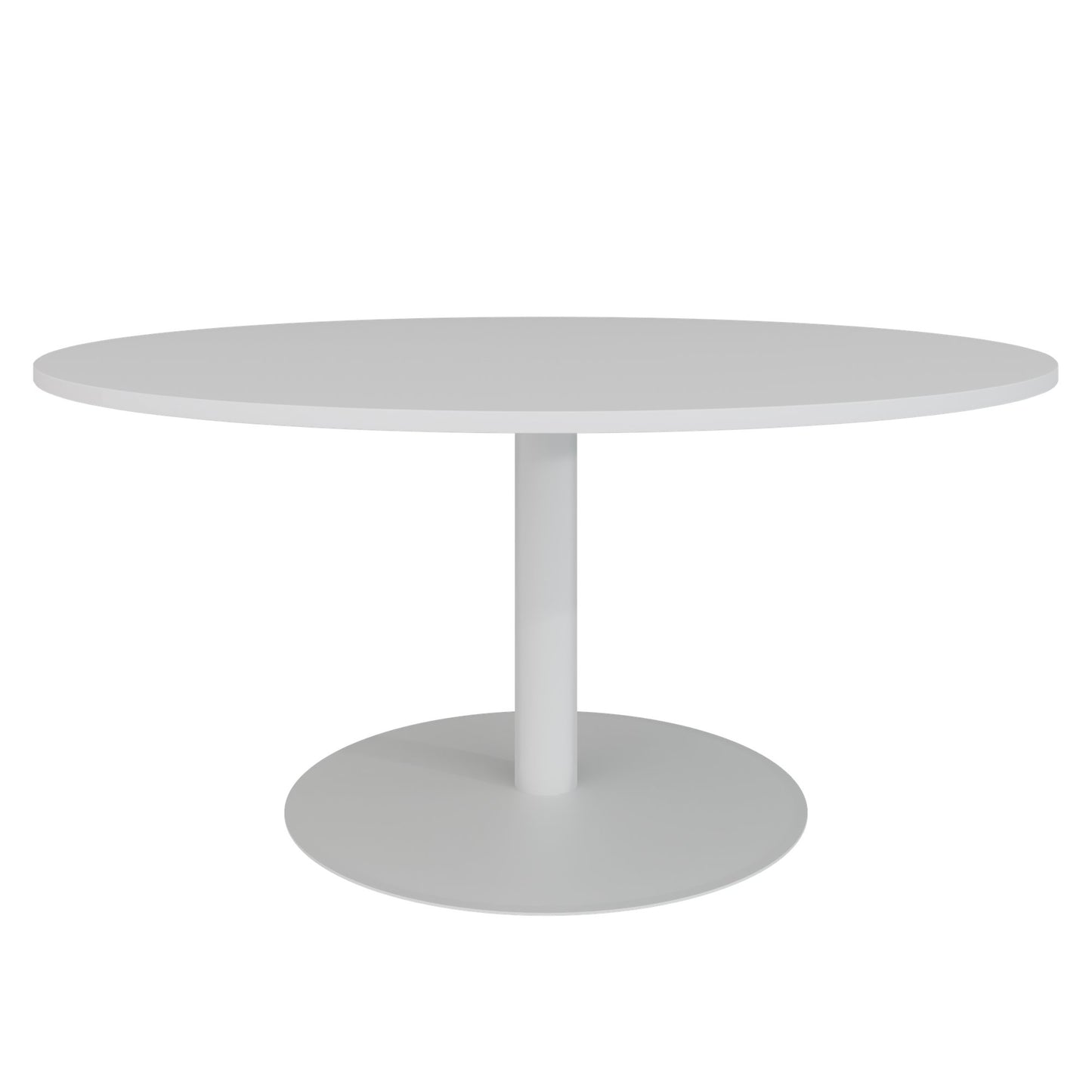 OPTIMA Besprechungstisch | Rund, Ø800-1200 mm, Perlgrau