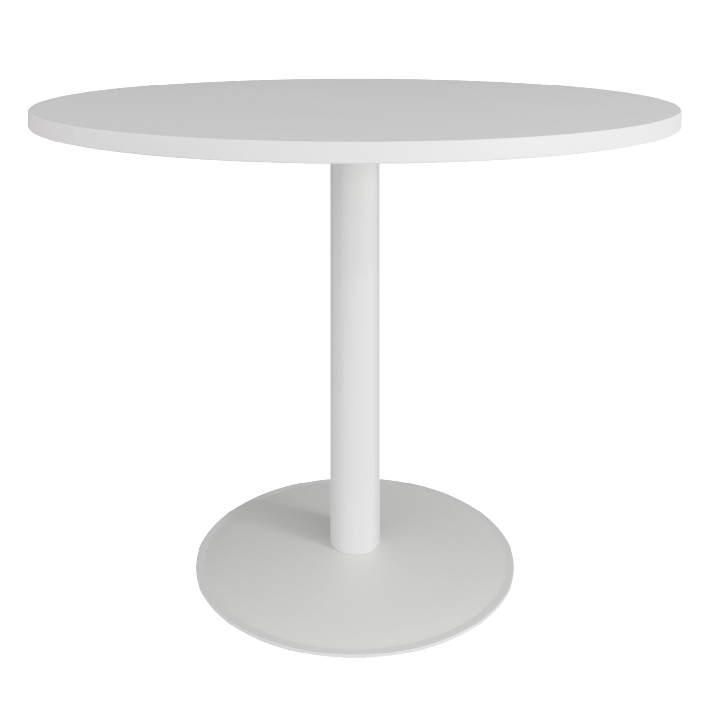 OPTIMA Besprechungstisch | Rund, Ø800-1200 mm, Perlgrau