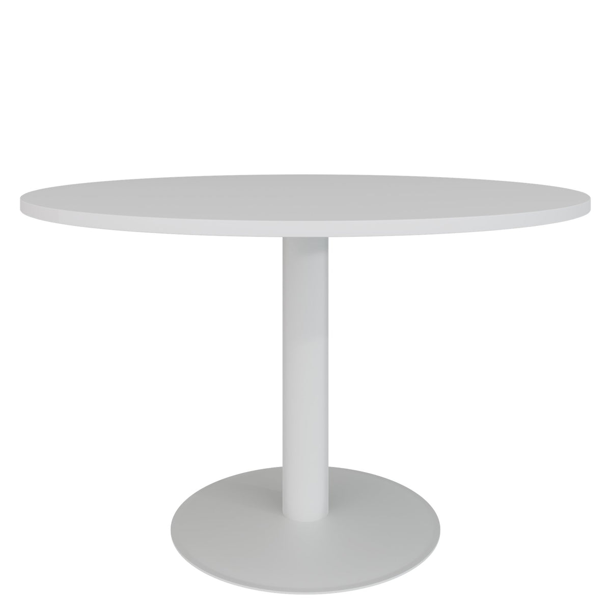 OPTIMA Besprechungstisch | Rund, Ø800-1200 mm, Perlgrau - 1 Lightbox Main Image