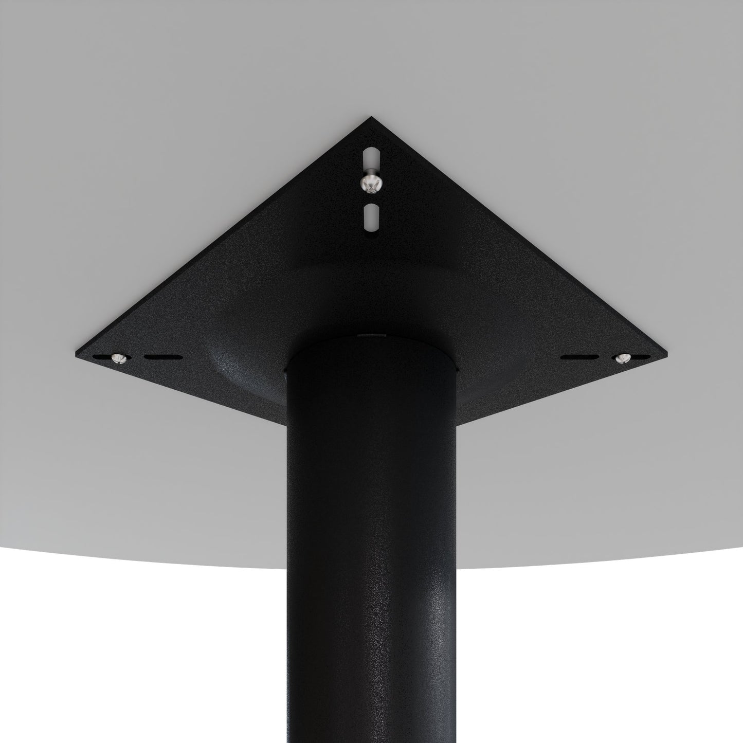 OPTIMA Besprechungstisch | Rund, Ø800-1200 mm, Perlgrau