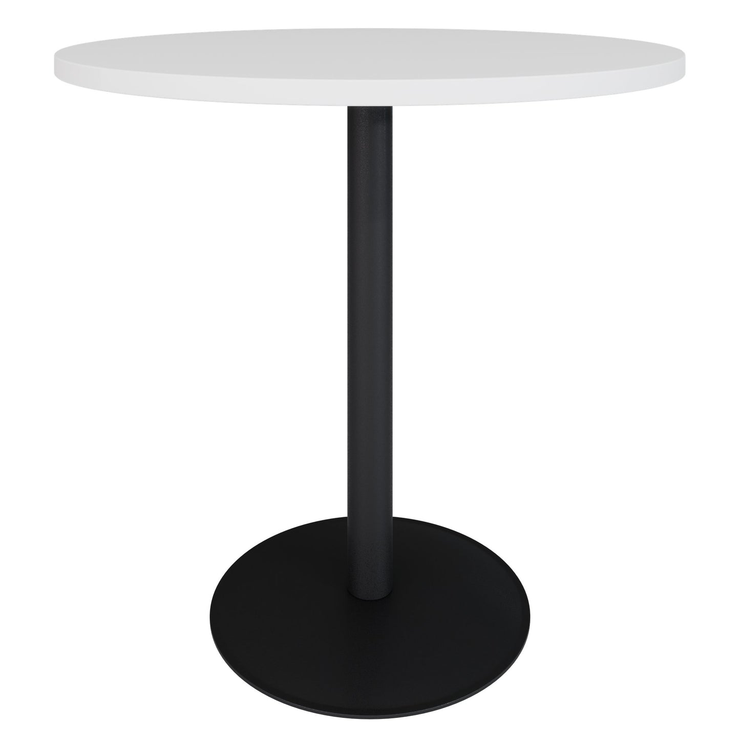 OPTIMA Besprechungstisch | Rund, Ø800-1500 mm, Weiß