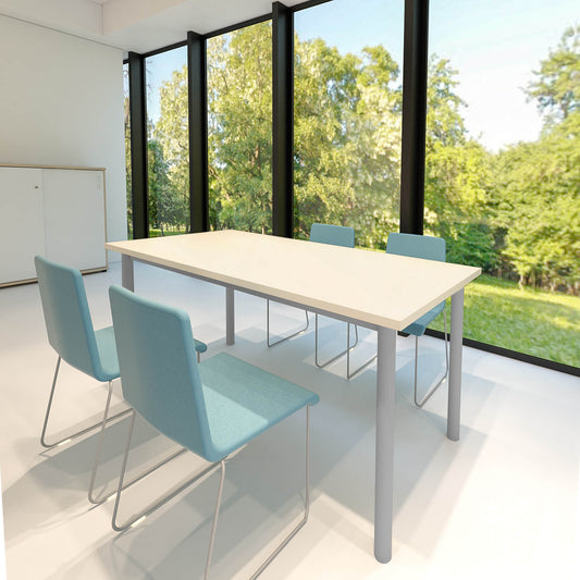 OPTIMA G meeting table | 1600 x 800 mm, maple