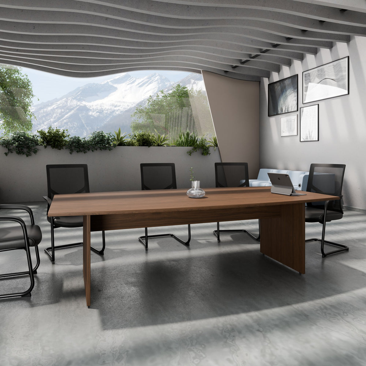 OPTIMA Konferenztisch | 2000-2400 x 1000-1200 mm (6-8 Sitzplätze)