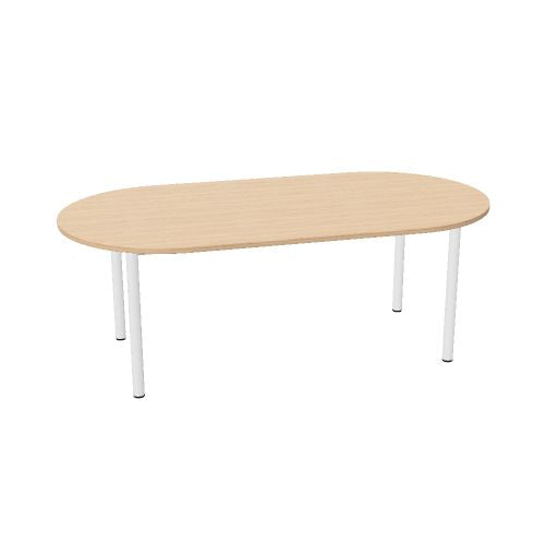 OPTIMA Konferenztisch | 2000-2400 x 1000 mm (6-8 Sitzplätze), oval
