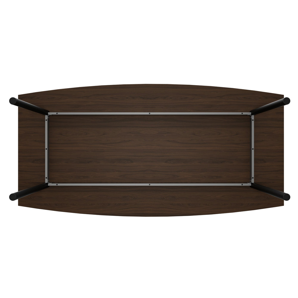 OPTIMA Konferenztisch | 2400 x 1200 mm (8 Sitzplätze), bootsform