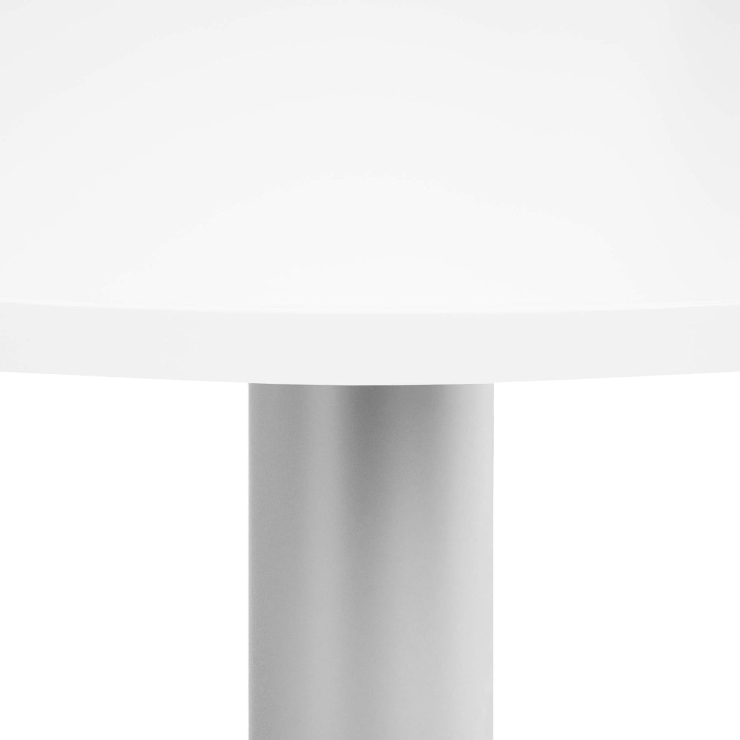 Optima conference table | Boot shape, 1800 x 1000 mm (6 - 8 people), white