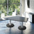 OPTIMA conference table | Boat shape, 1800 x 1000 mm (6 - 8 people), anthracite