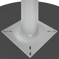 OPTIMA Tableau de conférence | Forme de démarrage, 2000 x 1000 mm (6 - 8 personnes), anthracite