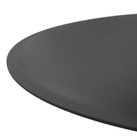 OPTIMA conference table | Boat shape, 2000 x 1000 mm (6 - 8 people), anthracite