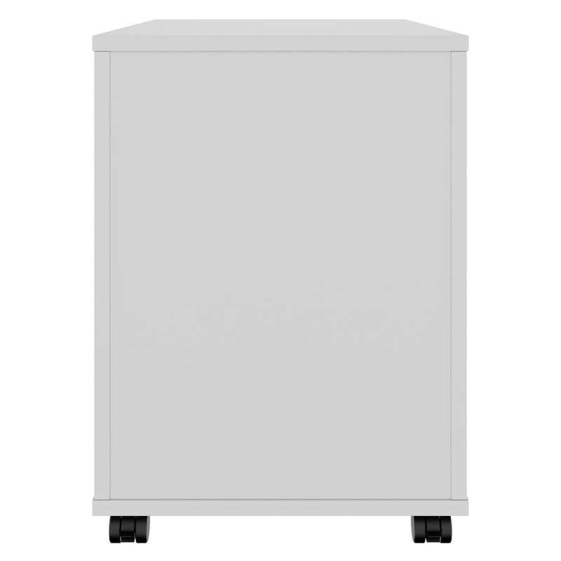 OPTIMA PRO Container rotolo | 3 cassetti di metallo + 1 Piccole parti, morbido vicino, grigio perla - 7 Main Image