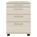 OPTIMA PRO Roll container | 3 metal drawers + 1 small parts, soft close, sand ash - 4 Thumbnail Image