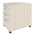 OPTIMA PRO Roll container | 3 metal drawers + 1 small parts, soft close, sand ash - 5 Thumbnail Image