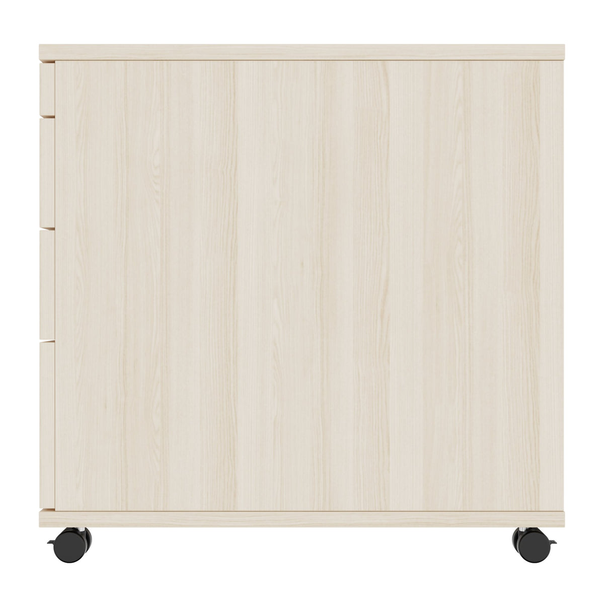 OPTIMA PRO Roll container | 3 metal drawers + 1 small parts, soft close, sand ash - 6 Lightbox Main Image