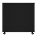 OPTIMA PRO Rollcontainer | 3 Metallschubladen + 1 Kleinteilefach, Soft Close, Schwarz - 6 Thumbnail Image