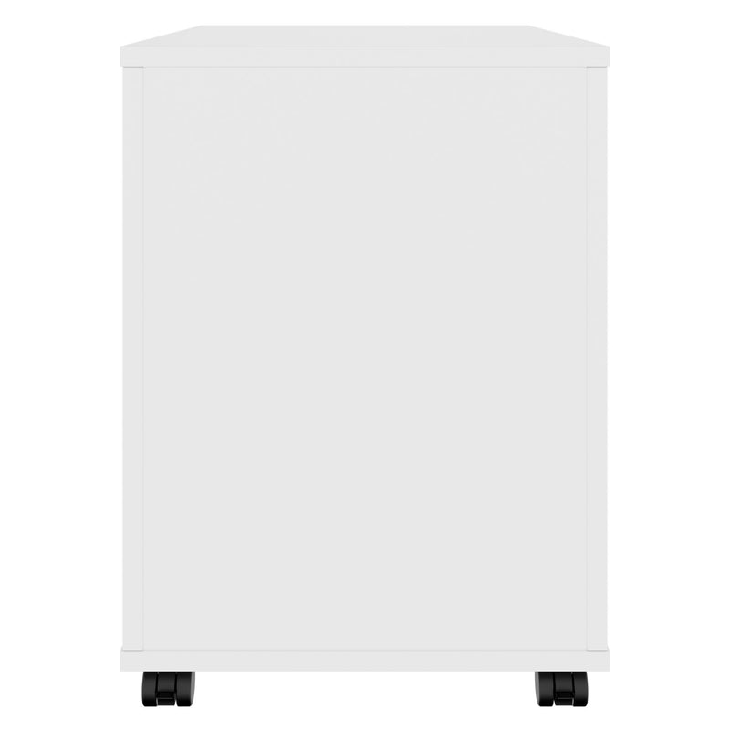 OPTIMA PRO Roll container | 3 metal drawers + 1 small parts, soft close, white - 7 Main Image