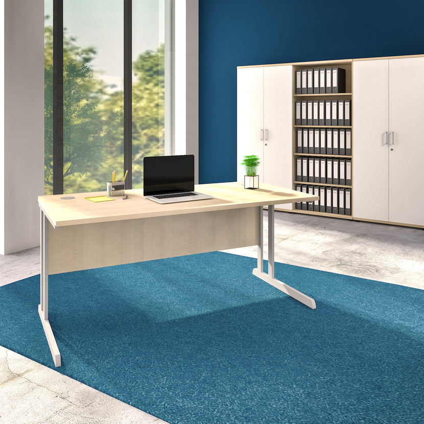 OPTIMA C desk | 1600 x 800 mm, maple