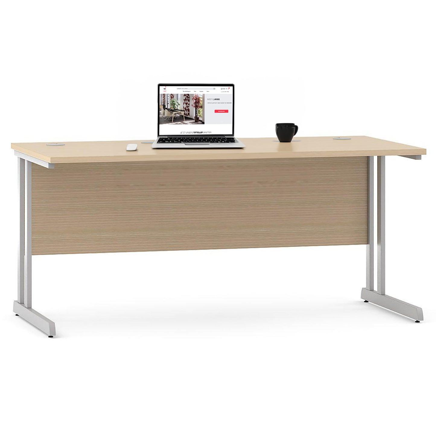 Desk Optima C | 1600 x 800 mm, quercia ambra