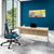 OPTIMA C di scrivania | 1800 x 800 mm, quercia ambra