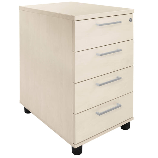 OPTIMA standing container | 600 mm deep, maple