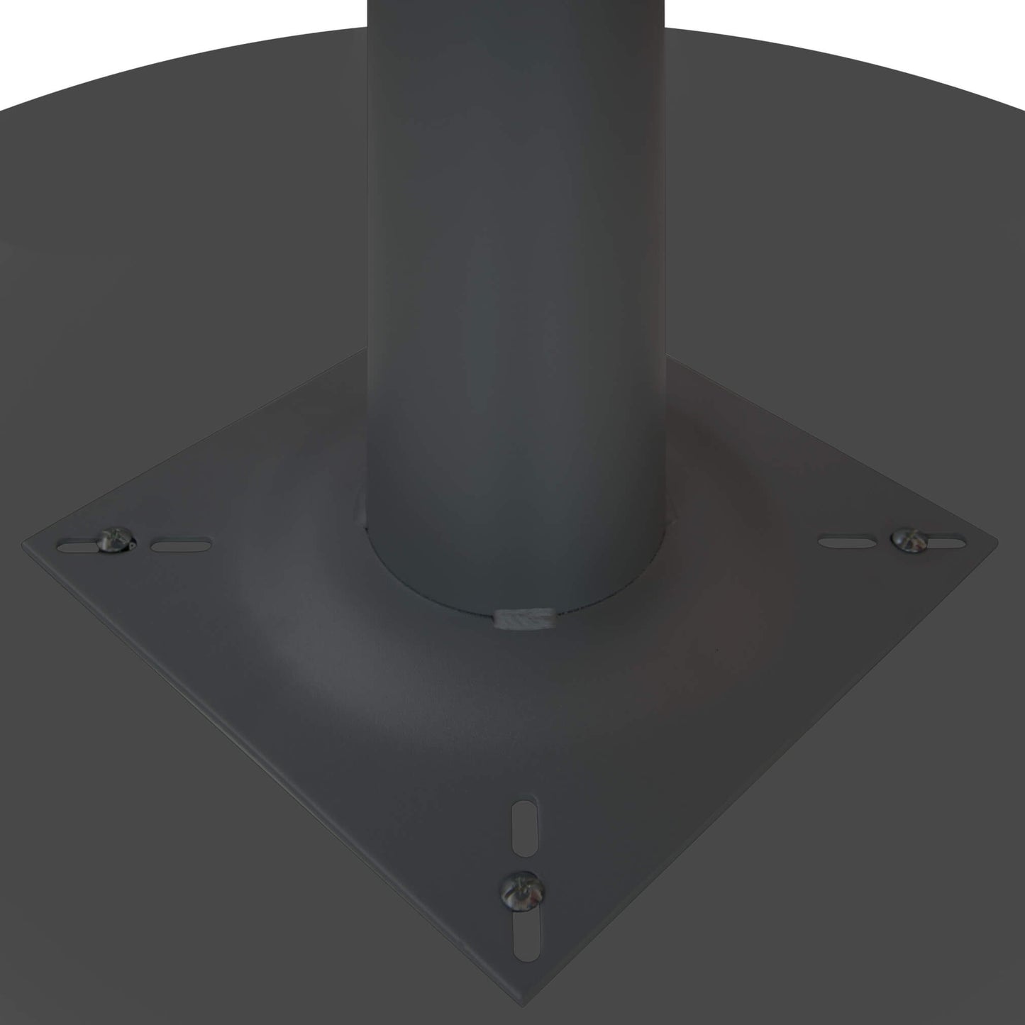 OPTIMA meeting table | Round, anthracite frame, Ø 800 mm, anthracite