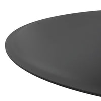 OPTIMA Meeting table | Round, frame anthracite, Ø 1200 mm, white