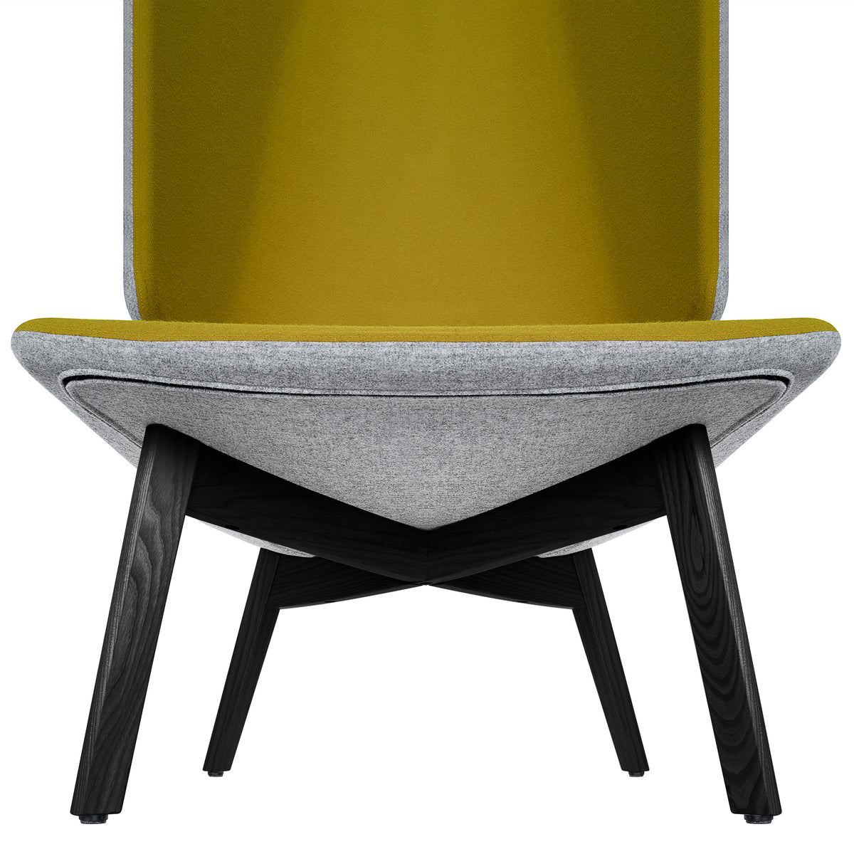 TWIST&SIT Ohrensessel | Massivholz-Gestell, Wollbezug SYNERGY - 17 Lightbox Main Image