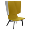 TWIST&SIT Wingback armchair | Solid wood frame, wool upholstery VELITO  - 8 Thumbnail Image