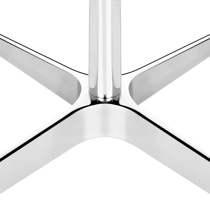 TWIST&SIT Chaise d'oeuf | Croix de 4 pieds, réglable en hauteur, couverture de laine velito