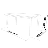 OPTIMA G meeting table | 1600 x 800 mm, maple