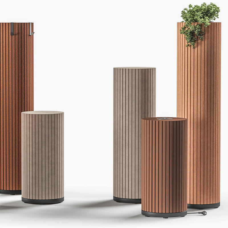 PARTHOS Akustiksäule | Ø 380 x 800 - 1600 mm, über 20 Farben - 14 Main Image