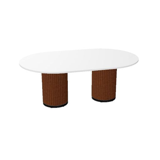 PARTHOS Beistelltisch | Ø700 mm, Säulen-Gestell