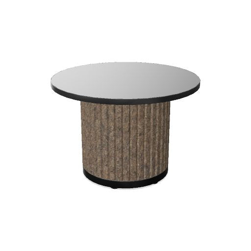PARTHOS Beistelltisch | Ø700 mm, Säulen-Gestell