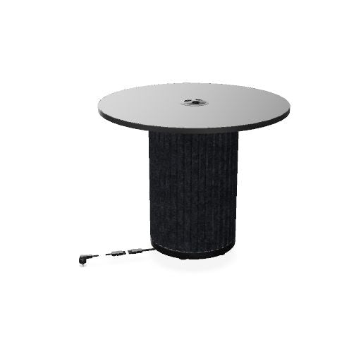 PARTHOS Beistelltisch | Ø700 mm, Säulen-Gestell