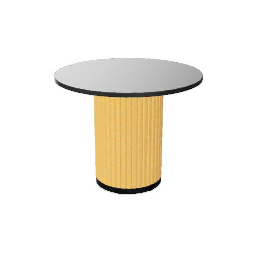 PARTHOS Beistelltisch | Ø700 mm, Säulen-Gestell